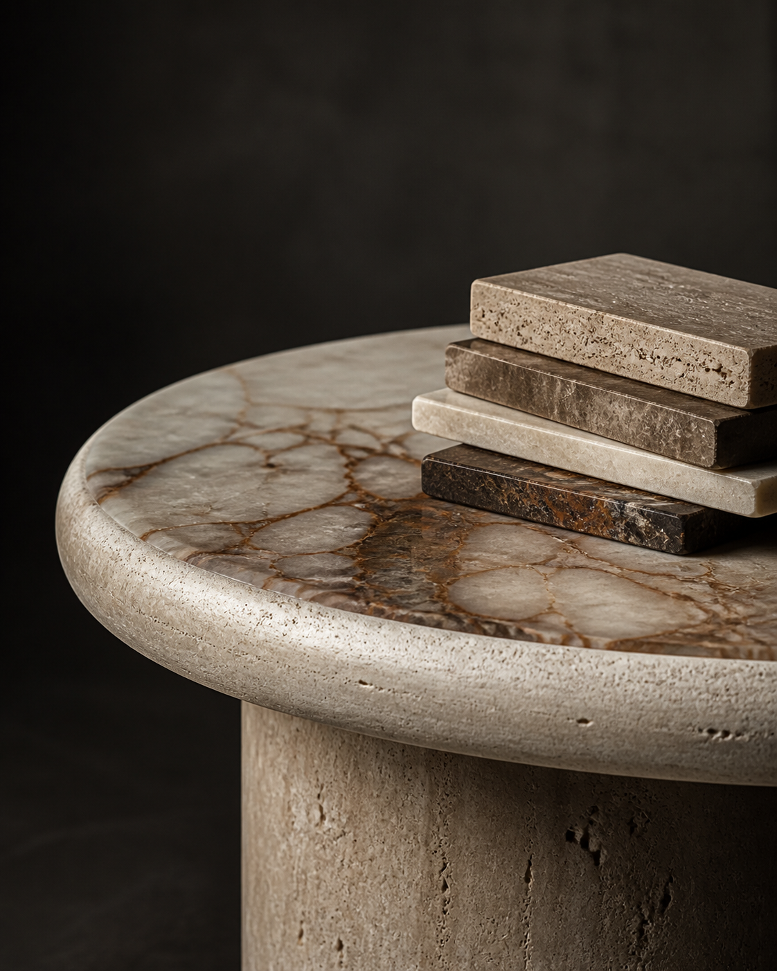 BOGA stone furniture detail